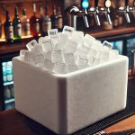 Bac isotherme polystyrène 50 L pour conserver la glace au froid pendant transport et événement