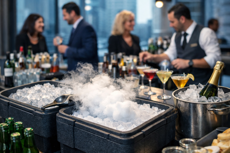 livraison glaçons Hauts-de-Seine 92 pour cocktail d’entreprise