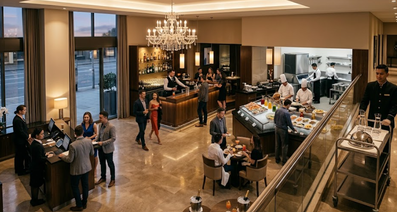 Gestion des glaçons pour hôtel avec stockage